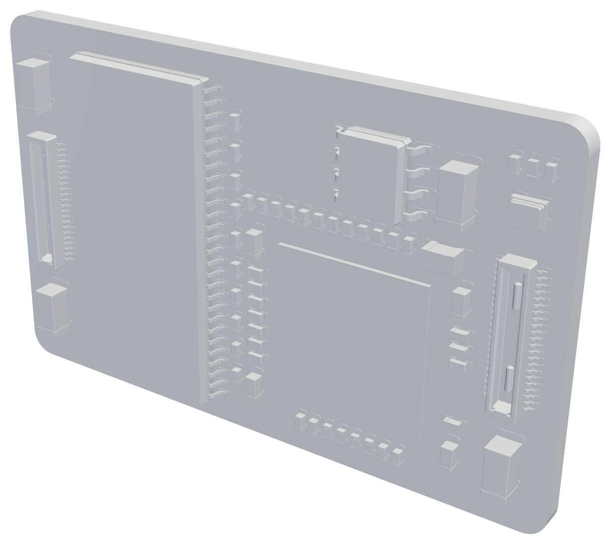 SDSoCDSP platform render, earlier revision
